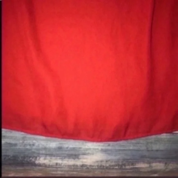 Show Me Your Mumu Red Bungalow Off The Shoulder Flounce Top - Picture 4 of 9